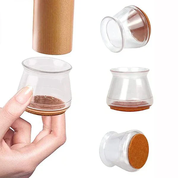 SafeCaps | Bescherm je vloeren en meubels met deze stoelpootbeschermers!