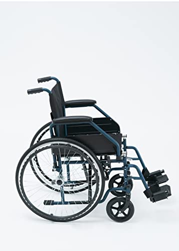 e wiwa Carrozzina pieghevole Autospinta, seduta 50 x 40 cm : Amazon.it: Salute e cura della persona