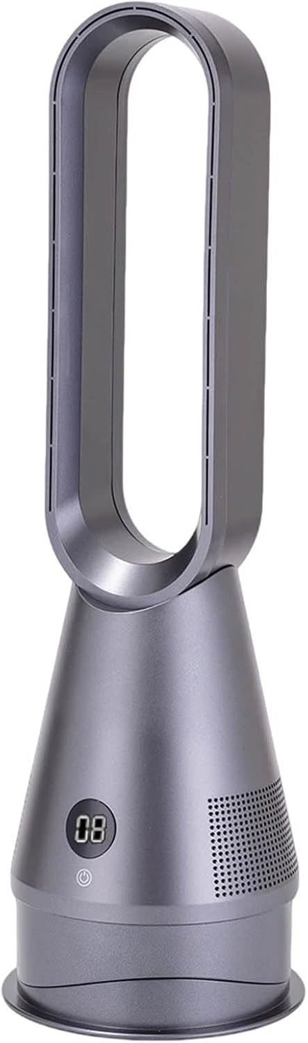 Standventilator, Air Circulator Turmventilator mit Fernbedienung, 8 Geschwindigkeiten, Heiß und Kalt, Dual Use, Flügelloser Ventilator für Büro, Zuhause, Schlafzimmer