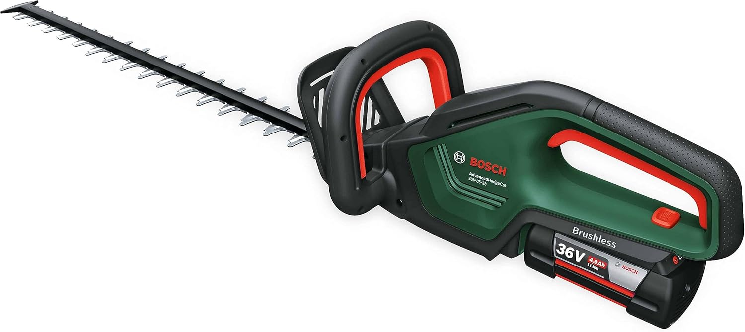 Bosch Akku-Heckenschere AdvancedHedgeCut 36V-65-28 (1x 2,0-Ah-Akku, 36-Volt-System, Messerlnge 65 cm, im Karton) - Testnote: sehr gut (Magazin: selbst ist der Mann)