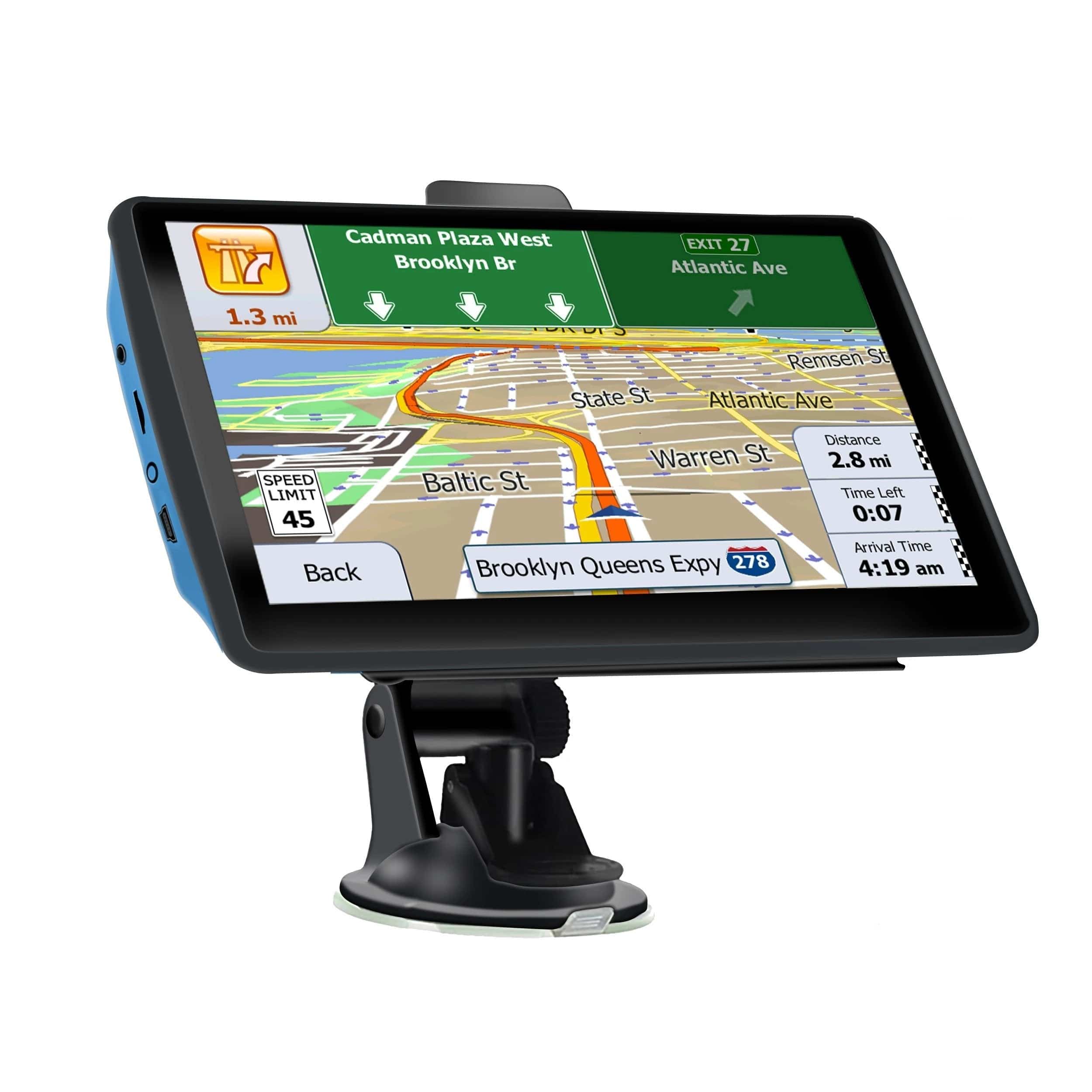 7-Inch GPS Navigation System – Car & Truck SAT NAV with Free 2024 Europe Maps