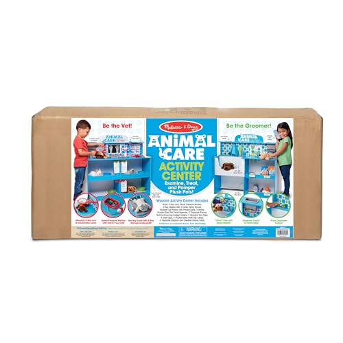 Melissa & Doug | Centro attività in legno per la cura degli animali : Giochi e giocattoli