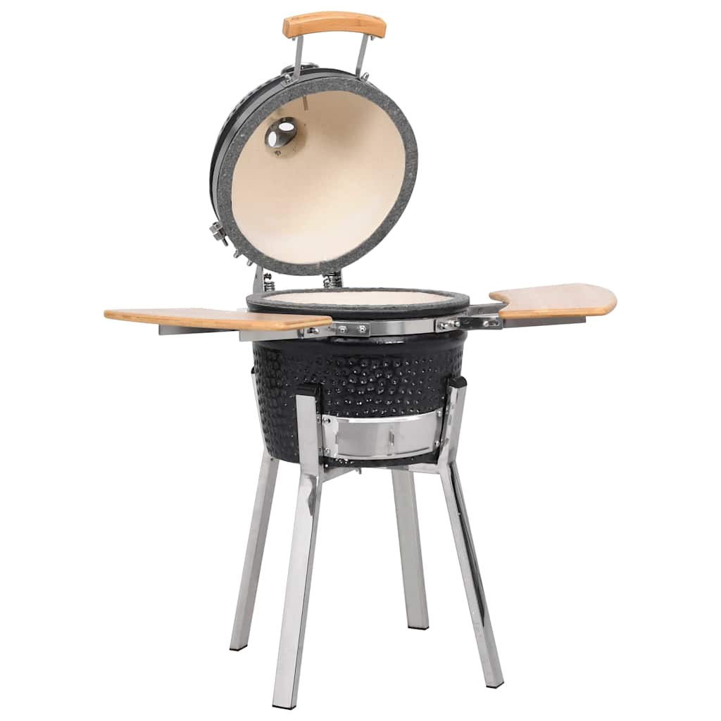 Grill Kamado i wędzarnia ceramiczna 81 cm v7356
