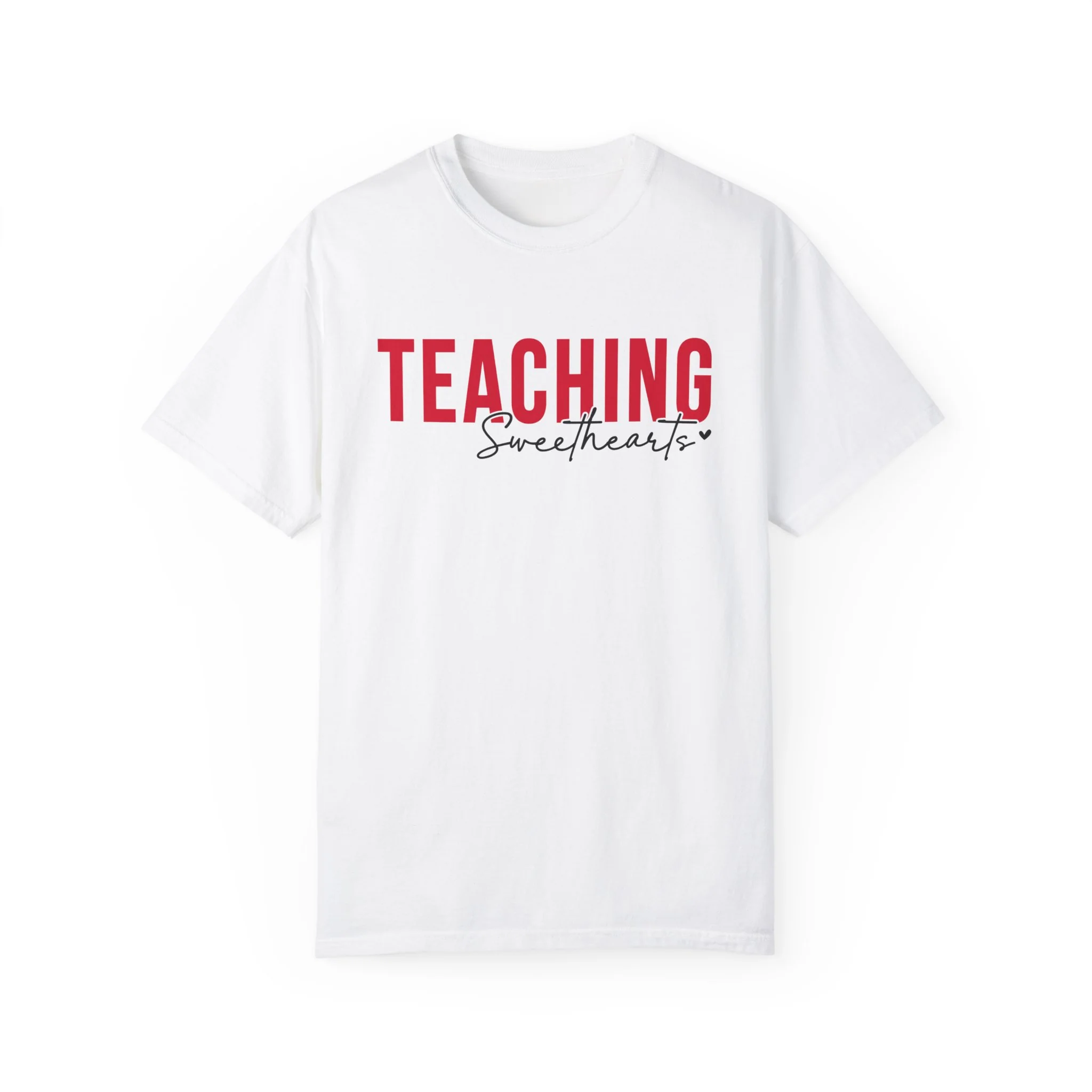Comfort Colors? Teacher Valentine's Day Graphic Tee, Comfort Colors Valentine's Day Teacher Shirt, Teaching Sweethearts