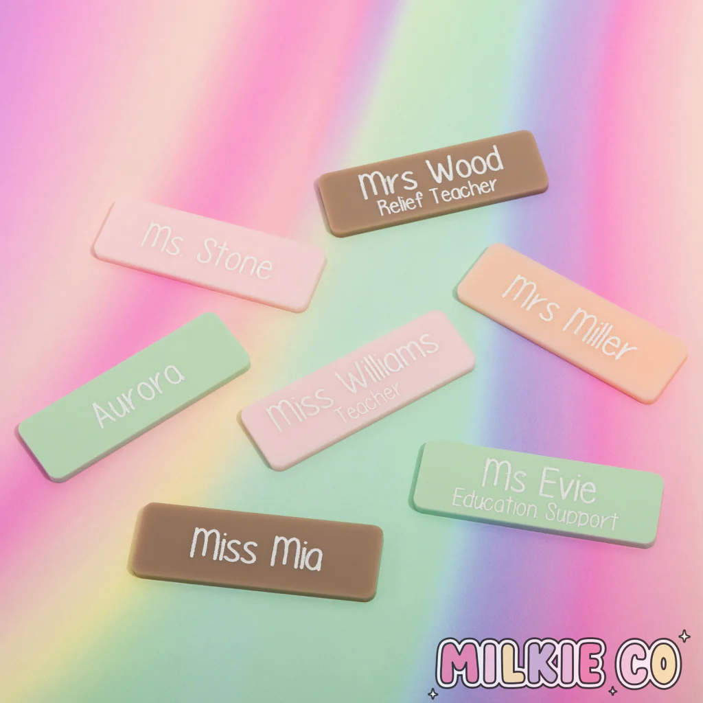 Acrylic Name Badges