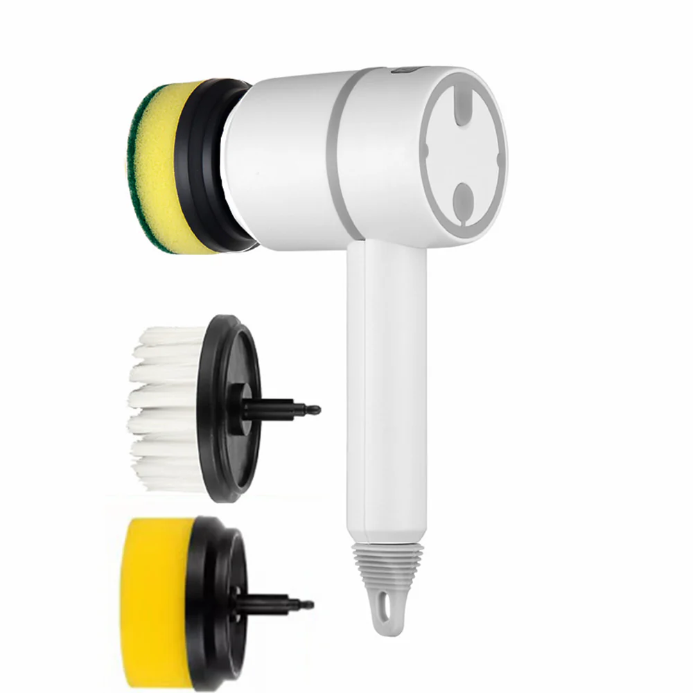 Cordless Electric Cleaning Brush �?USB Rechargeable Spin Scrubber for Kitchen, Bathroom & Tile Cleaning