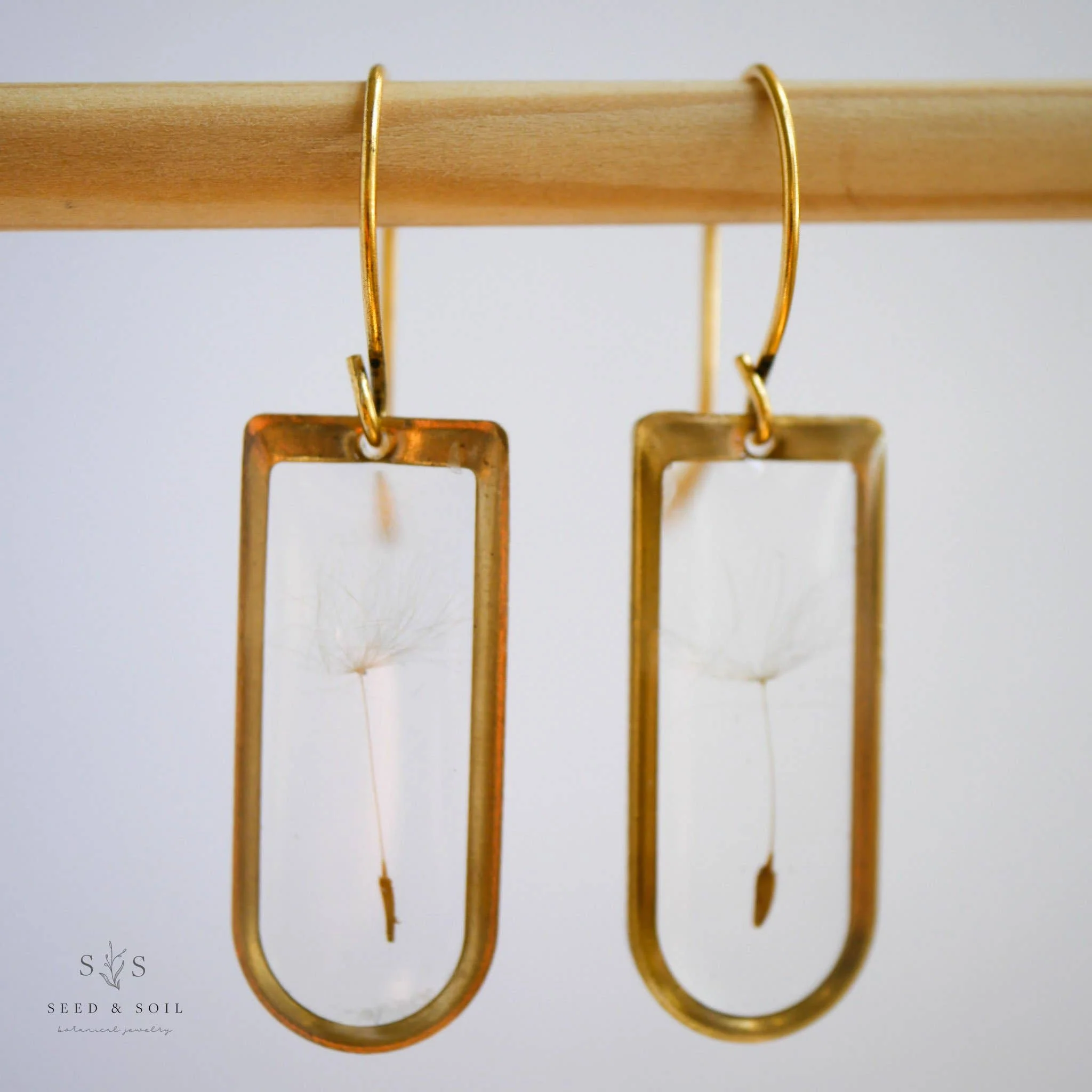 Cathedral Earrings SEED & SOIL BOTANICAL JEWELRY