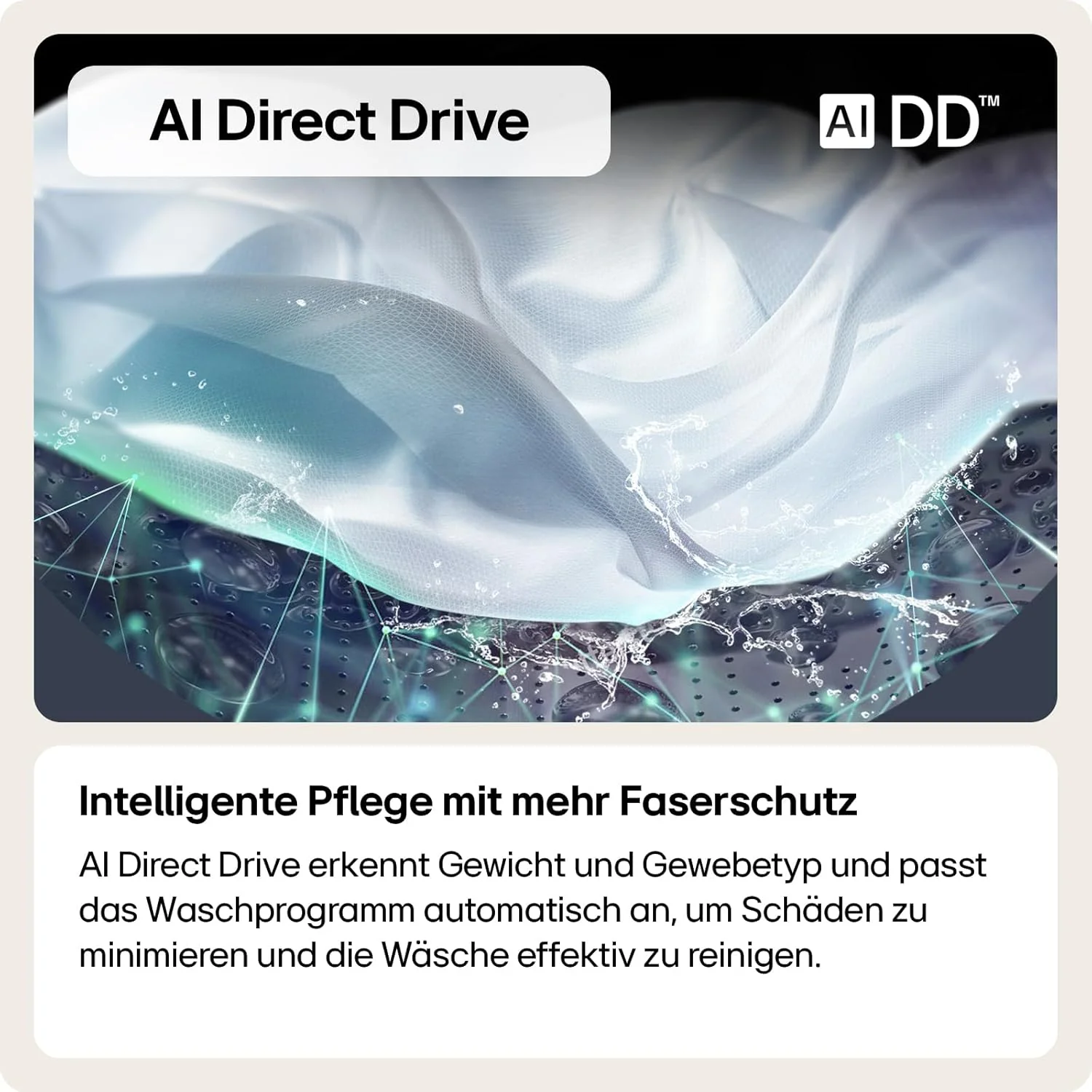 LG F4WV7080, Klasse A, Voorlader Wasmachine 8 kg, 1400 tpm, AI Direct Drive, Wi-Fi, Dieptereiniging met Stoom, Grote Capaciteit, TRIPLE A, Veiligheidsglas Buitendeur, 62 x 60 x 85 cm ? Wit