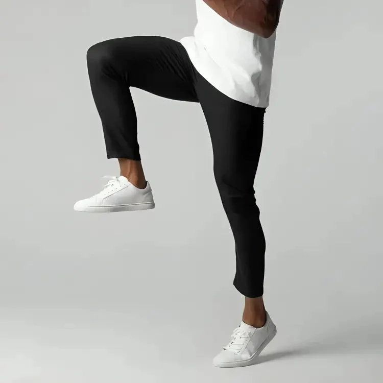 Herren Chino Hose mit Stretch | Elastische Stoffhose f��r Sommer und Freizeit | Atmungsaktive Hose im Tapered Fit Schnitt
