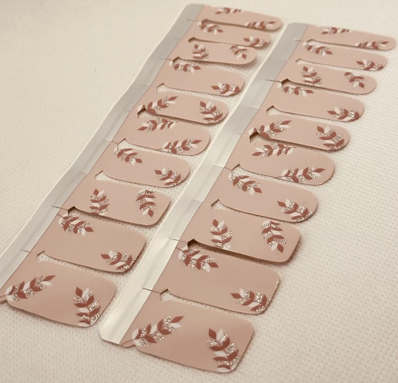 XL Silver Leaves Wedding