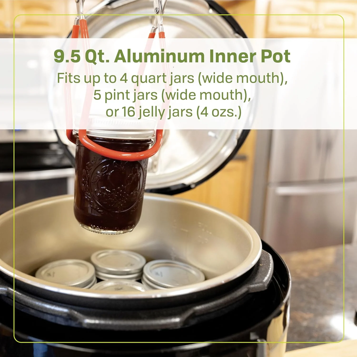 Nesco NPC-9 Smart Electric Pressure Cooker and Canner, Stainless Steel, 9.5 Qt