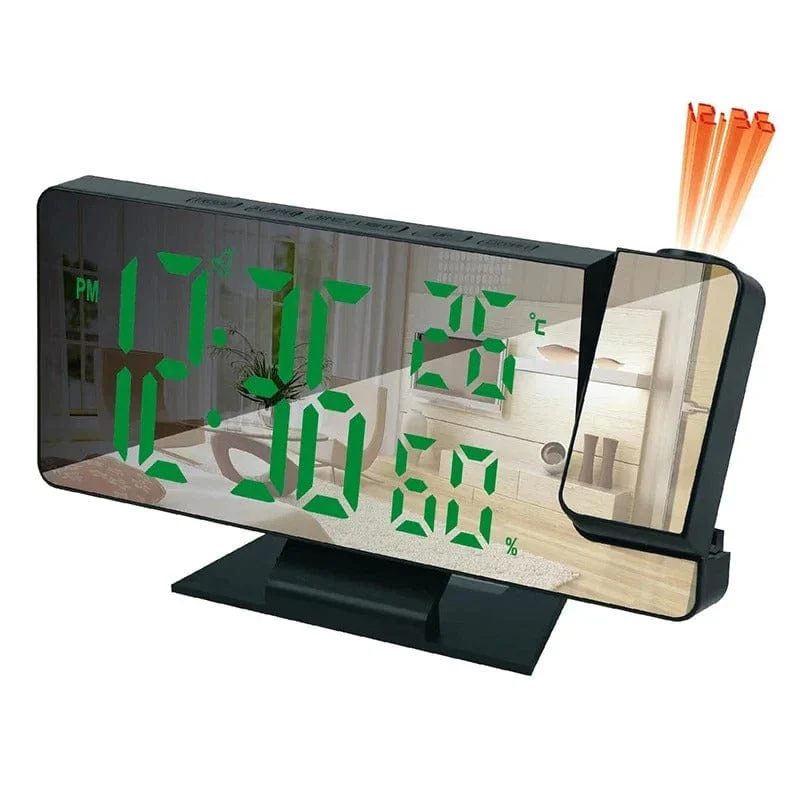 LED Digital Projection Alarm Clock