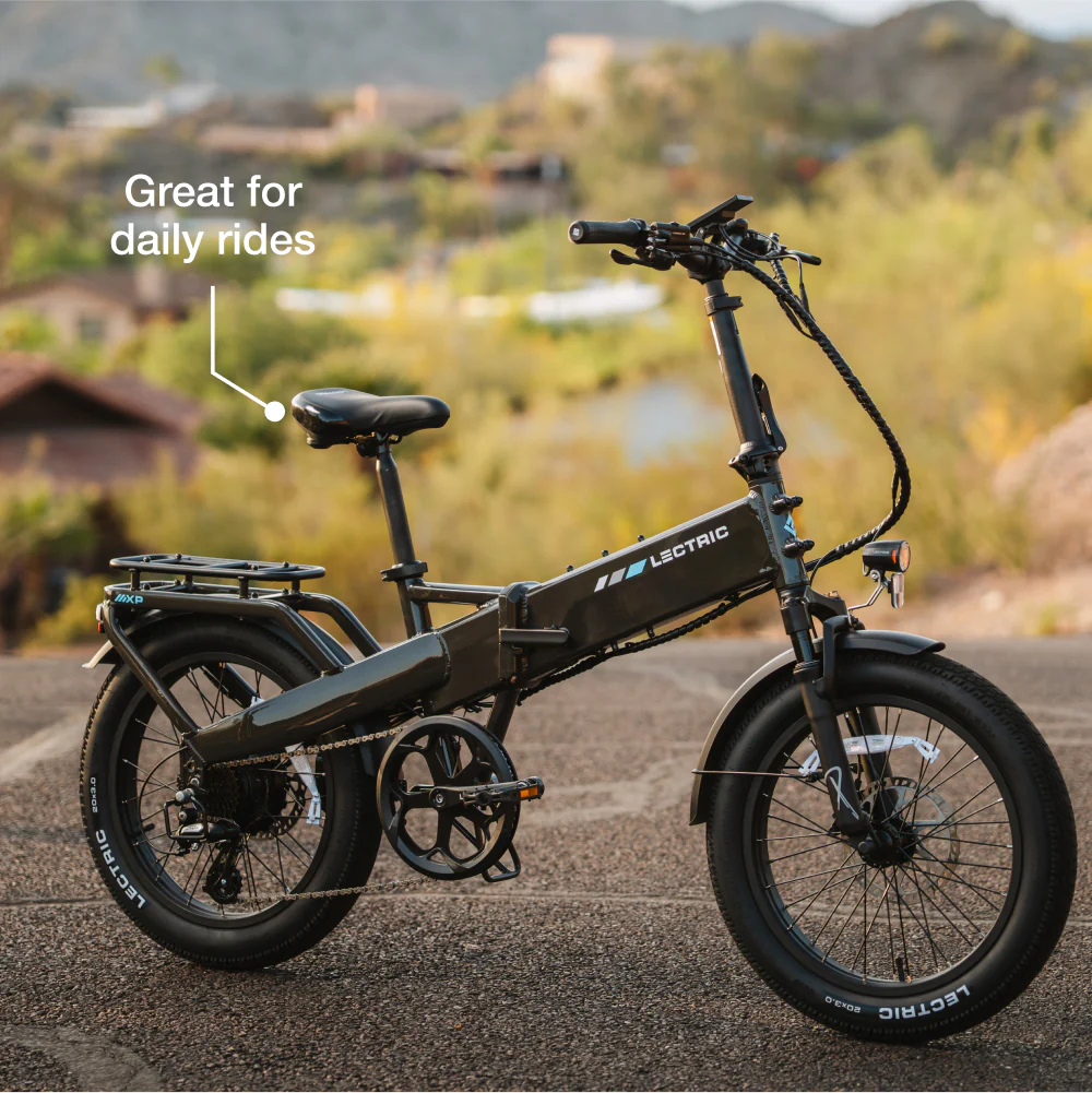 2025 Lectric XP4 Tempest Grey – rower elektryczny
