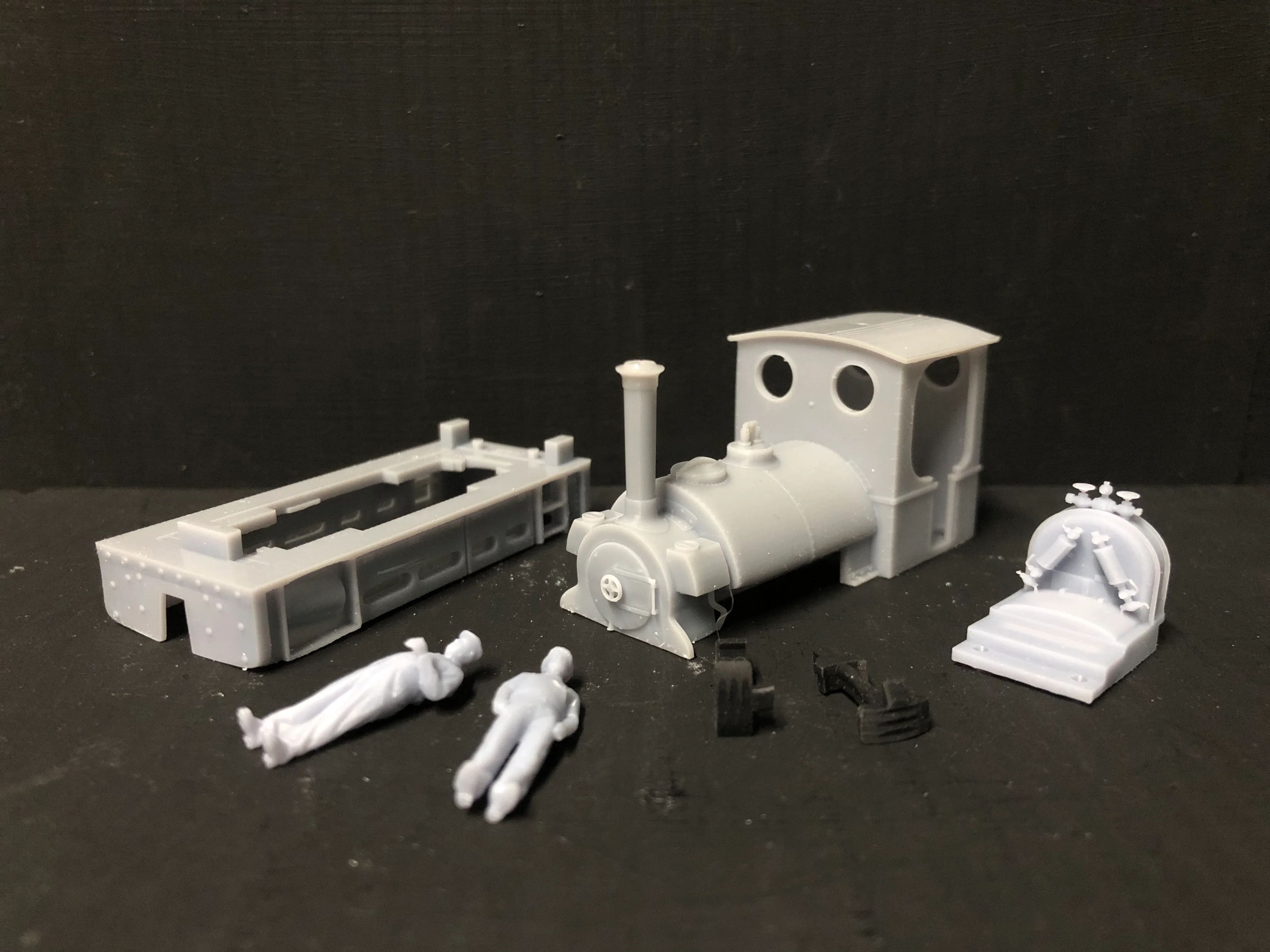 OO9 009 Peckett & Sons Narrow Gauge kit to fit onto the KATO 11-109 chassis