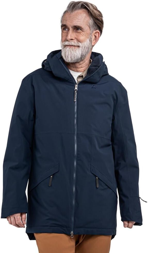 Schöffel Herren Ins Parka Style Malkay Mns Longjacket