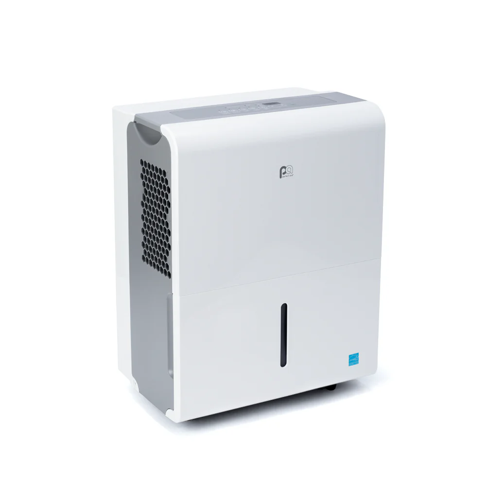 22-Pint ENERGY STAR Luchtontvochtiger met continue afvoer, ultrastille werking �C ideaal voor kleine ruimtes en kelders