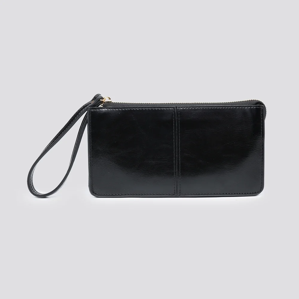 Zoe Zip Purse | Black