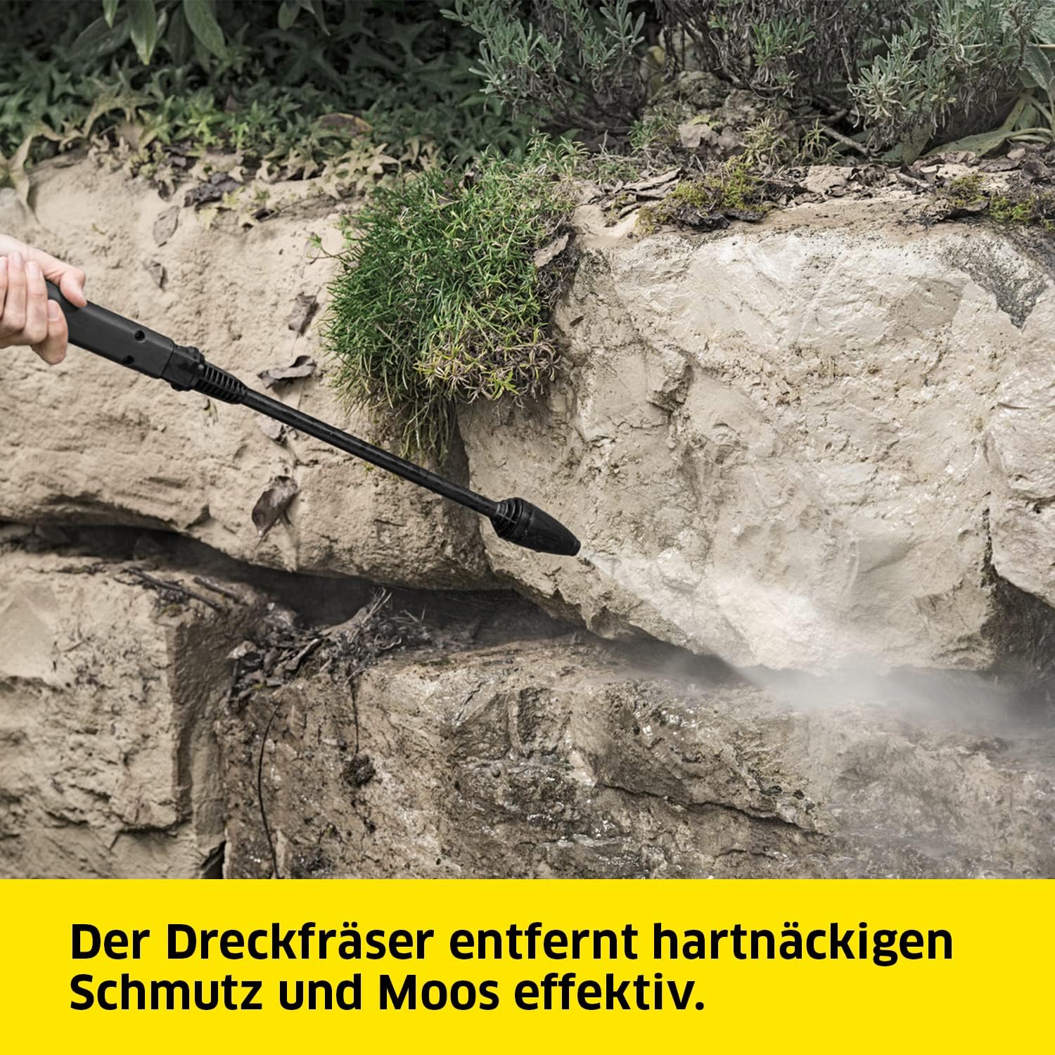 Krcher Hochdruckreiniger K 5 Compact, Druck: max. 145 bar, Durchfluss: max. 500 l/h, Flchenleistung: 40 m/h, Wasserfilter, Gewicht: 12 kg, Hochdruckschlauch und -pistole, Dreckfrser, Strahlrohr