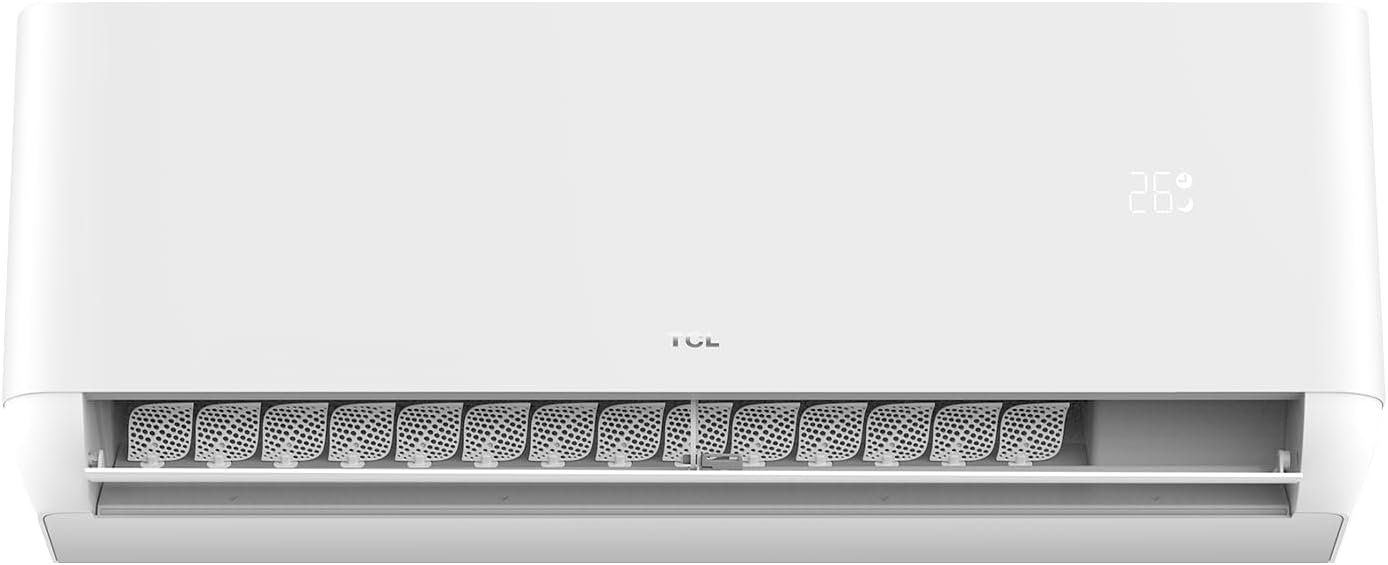 TCL Multisplit Klimaanlage Wandgerät 4 x 2,6 kW 9000 BTU + 32000 BTU Außeneinheit App + Fernbedienung für Räume bis zu je 30m²