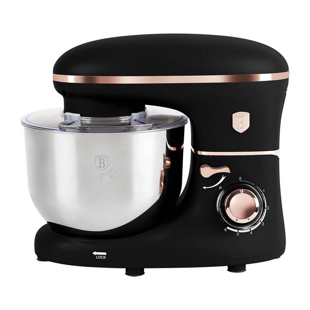 Robot planetarny BerlingerHaus Black Rose, 1300 W, 6 l, 3 końcówki