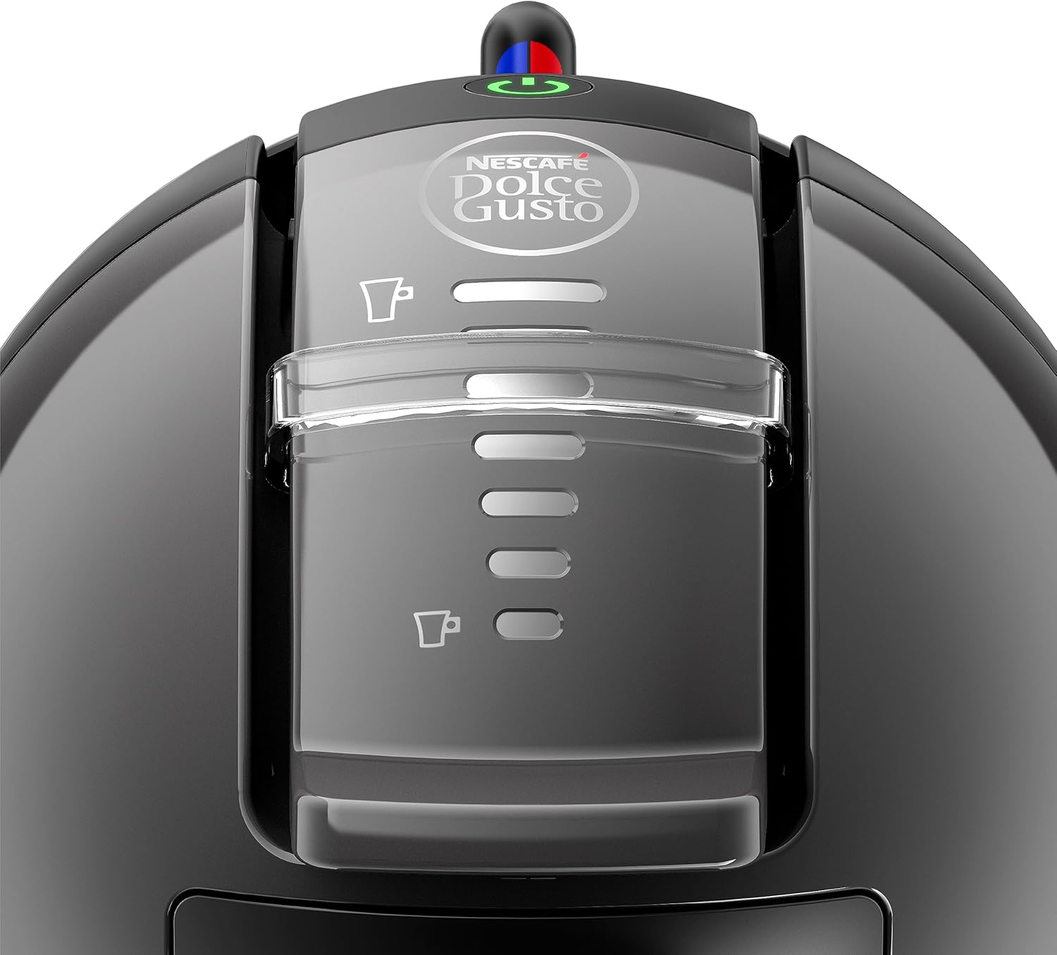 NESCAF DOLCE GUSTO MINI ME by KRUPS arctic-grey/ schwarz automatische Kaffeekapselmaschine