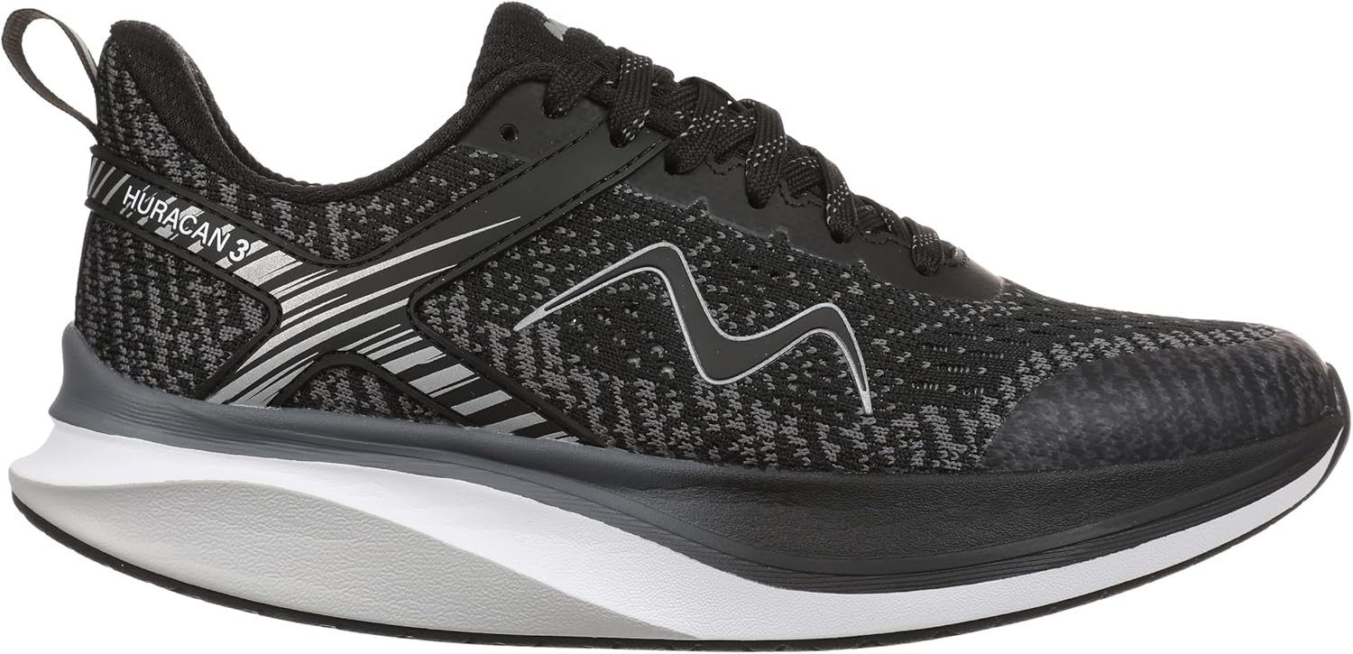 MBT Huracan 3 LACE UP Sportschuhe für Damen. Anatomische und Bequeme Laufschuhe. Physiologisches Schuhwerk für Komfort und Stabilität mit gebogener Sohle. Lauf-Sneakers