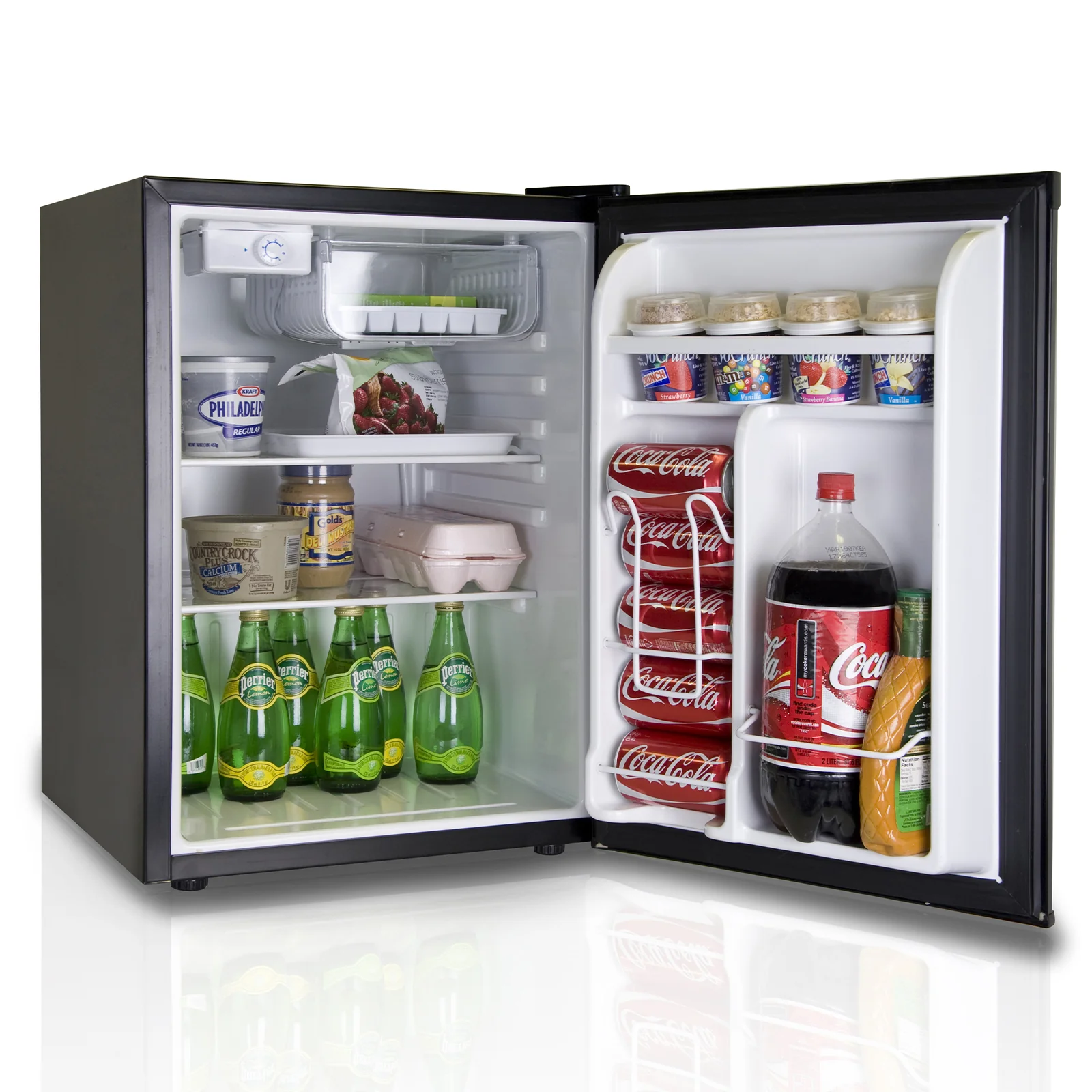 73L Electric Mini Fridge Freezer Portable Bar