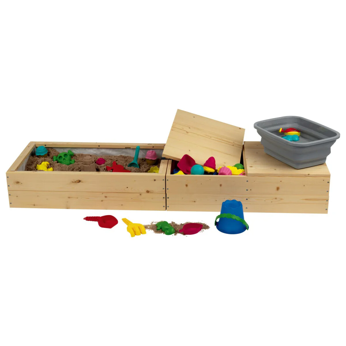 Playtive zandbak, met waterbassin - B-keus zeer goed