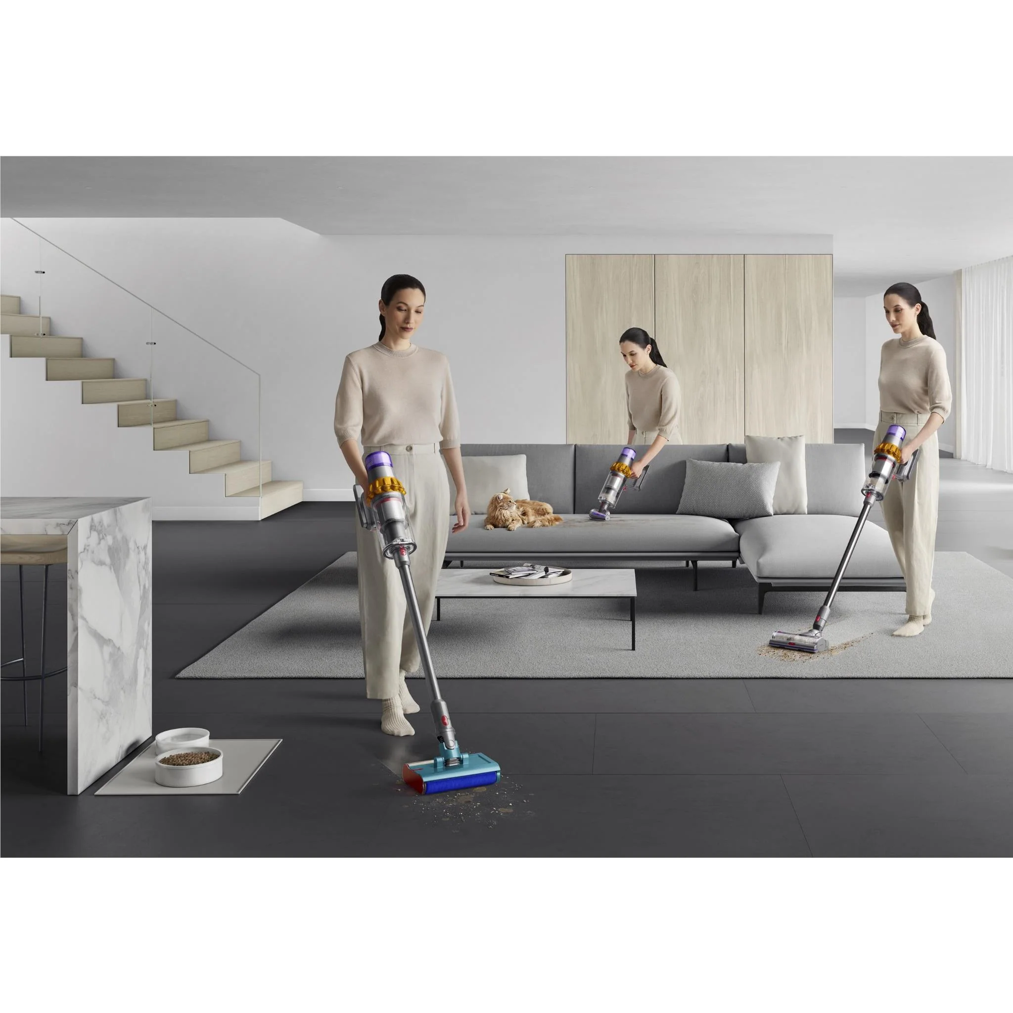 2025 Dyson V15s Detect draadloze stofzuiger �C Submarine Edition, krachtig en precies