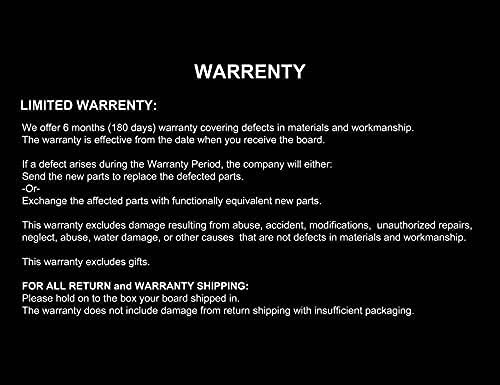 Electric Skateboard 4000 Watts | 12S3P | 35 mph | 22 Mile Range | 6��� Wheels | Cool Lights | �C Black