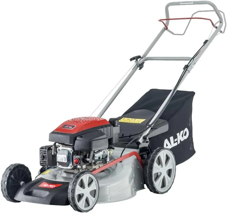 AL-KO Benzine grasmaaier Easy 5.10 SP-S (51 cm maaibreedte, 2.3 kW motorvermogen, centrale maaihoogteverstelling, robuuste stalen behuizing, met achterwielaandrijving, voor gazonoppervlakken tot 1800 m2)