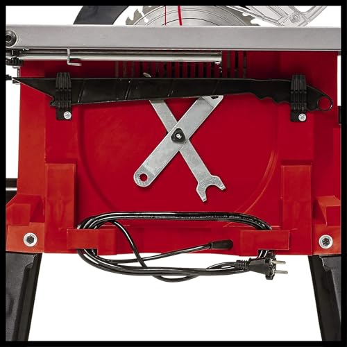 Einhell Sega circolare da banco TC TS 2225 U (max. 2.200 W, avvio graduale, guida parallela/angolare, lama inclinabile, regolazione in altezza fino a 80 mm, prolunghe) : Amazon.it: Fai da te