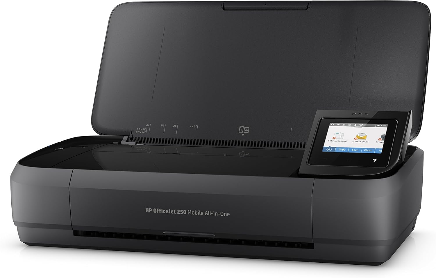HP OfficeJet 200 Mobiler Tintenstrahldrucker (A4, Drucker, WLAN, HP ePrint, Airprint, USB, 4800 x 1200 dpi) schwarz