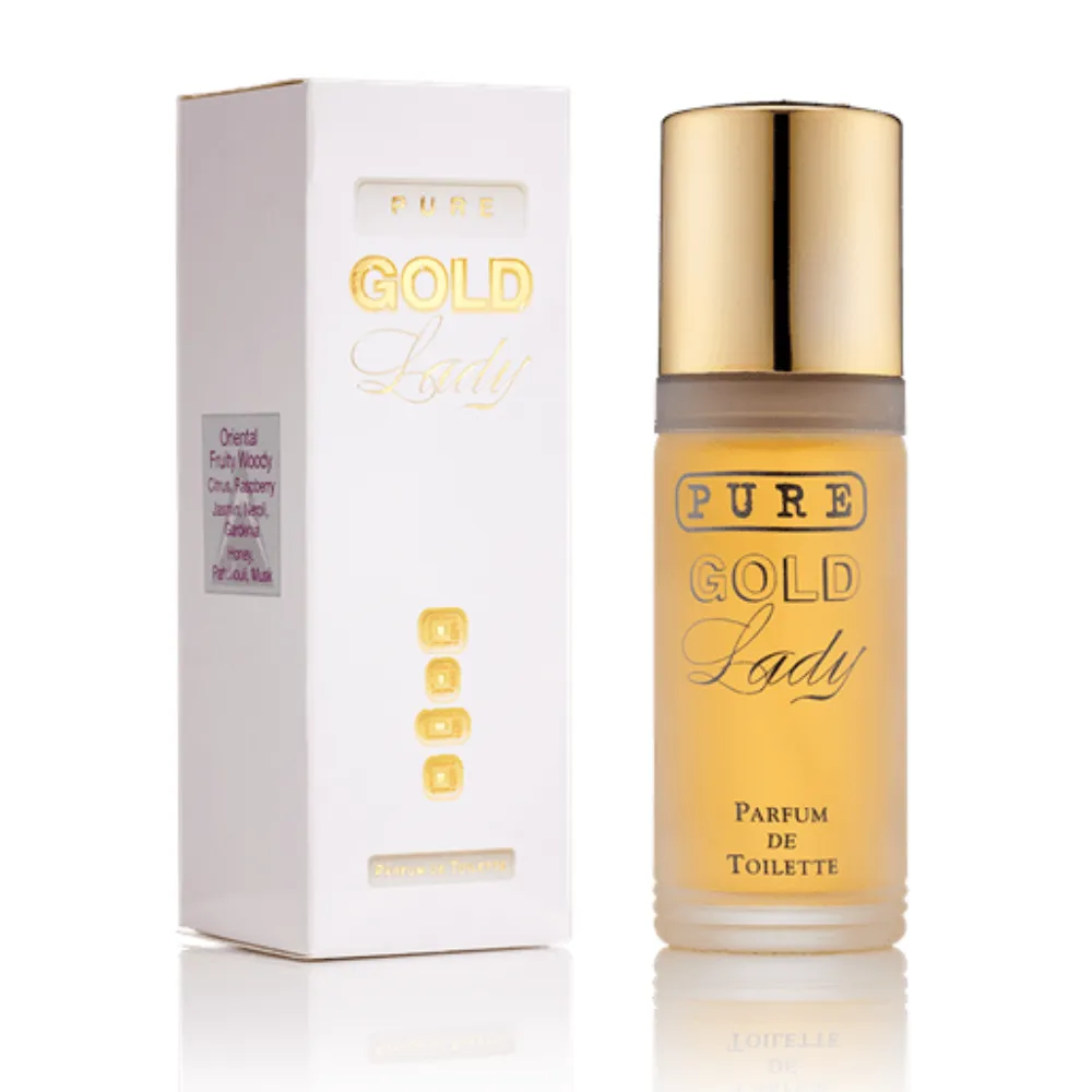 Milton Lloyd Pure Gold Lady 55ml Eau de Toilette Spray