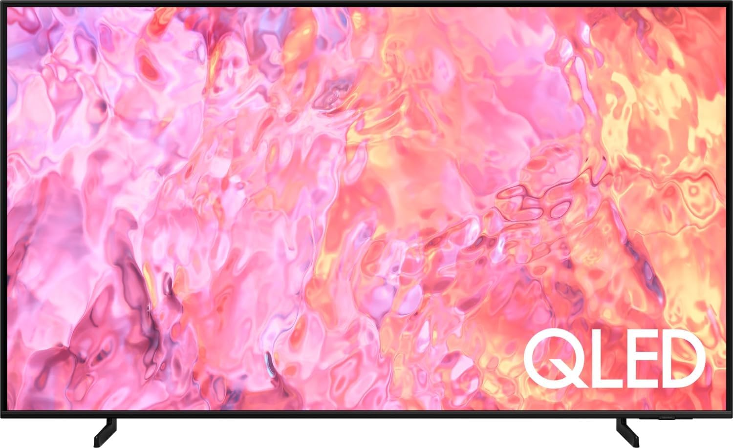 QLED 4K Q60C 55 Zoll Fernseher, Quantum-Dot-Technologie, Quantum HDR, AirSlim Design, Smart TV [2023] (55Q60C)