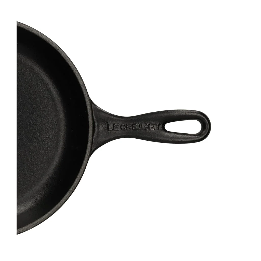 2025 Le Creuset - Koekenpan Signature rond Mat Zwart 23 cm