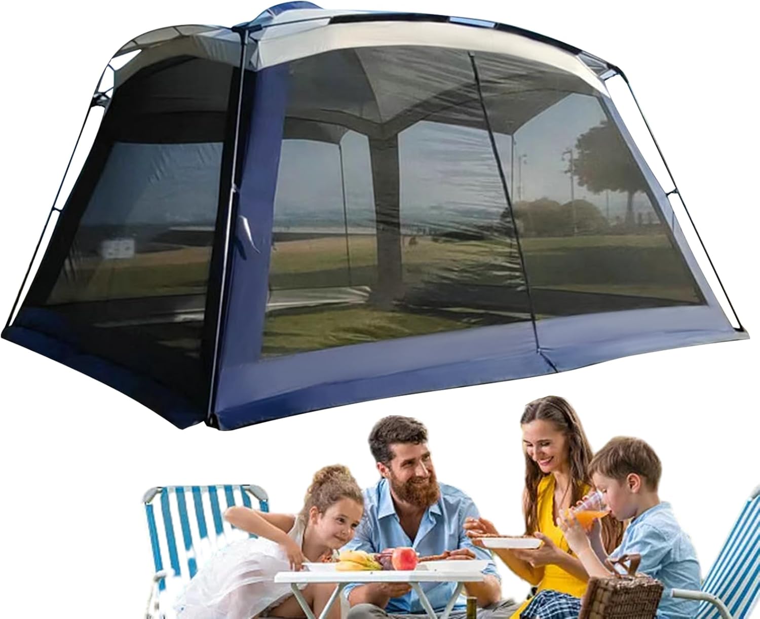 Netzzelt Für Outdoor Und Outdoor-Aktivitäten,UV-Beständiges Und Tragbares Schattenhaus Für Im Freien | Netze Zelt Outdoor-Aktivitäten | Picknick, Familienurlaub, Garten, Roadtrips, Reisen Und