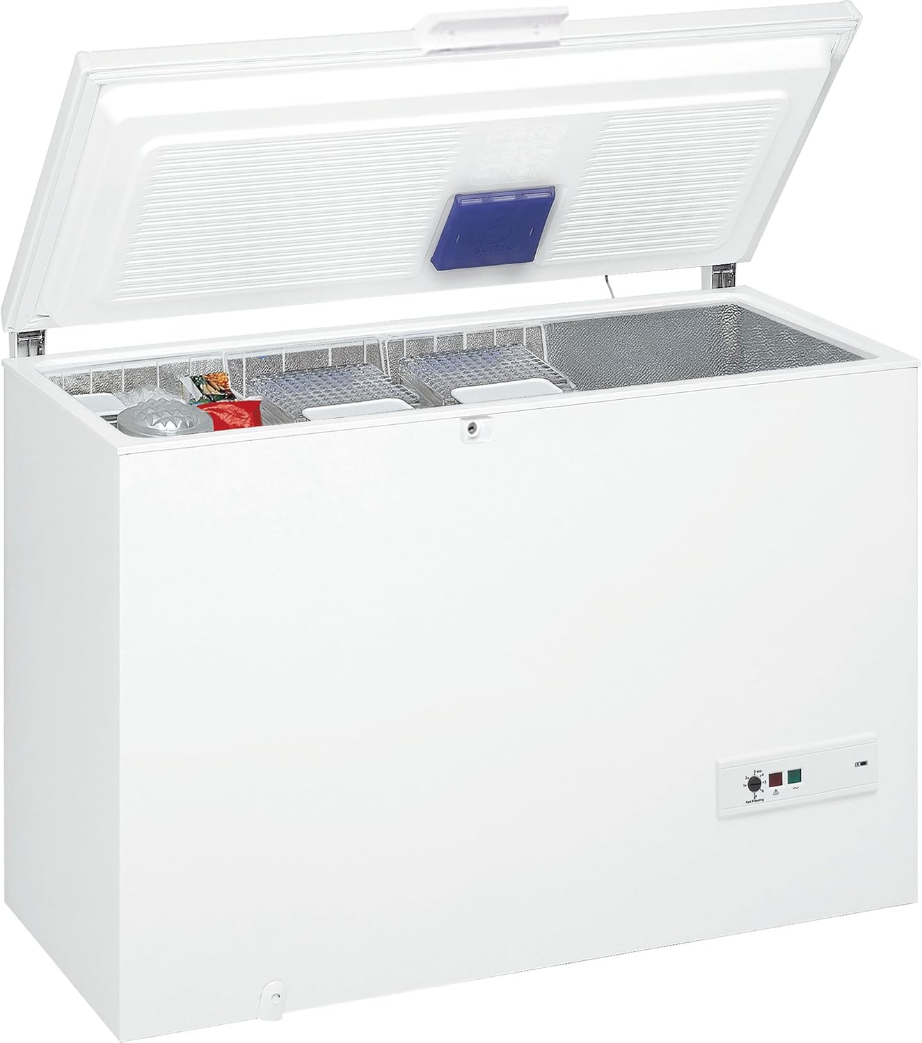 Beko Professional, ACO 432E_BP Gefriertruhe, Weiß, 140,5 x 69,8 x 91,6 cm, 432 Liter Nutzinhalt, 46,9 kg, -24°C bis -6°C Betriebstemperatur
