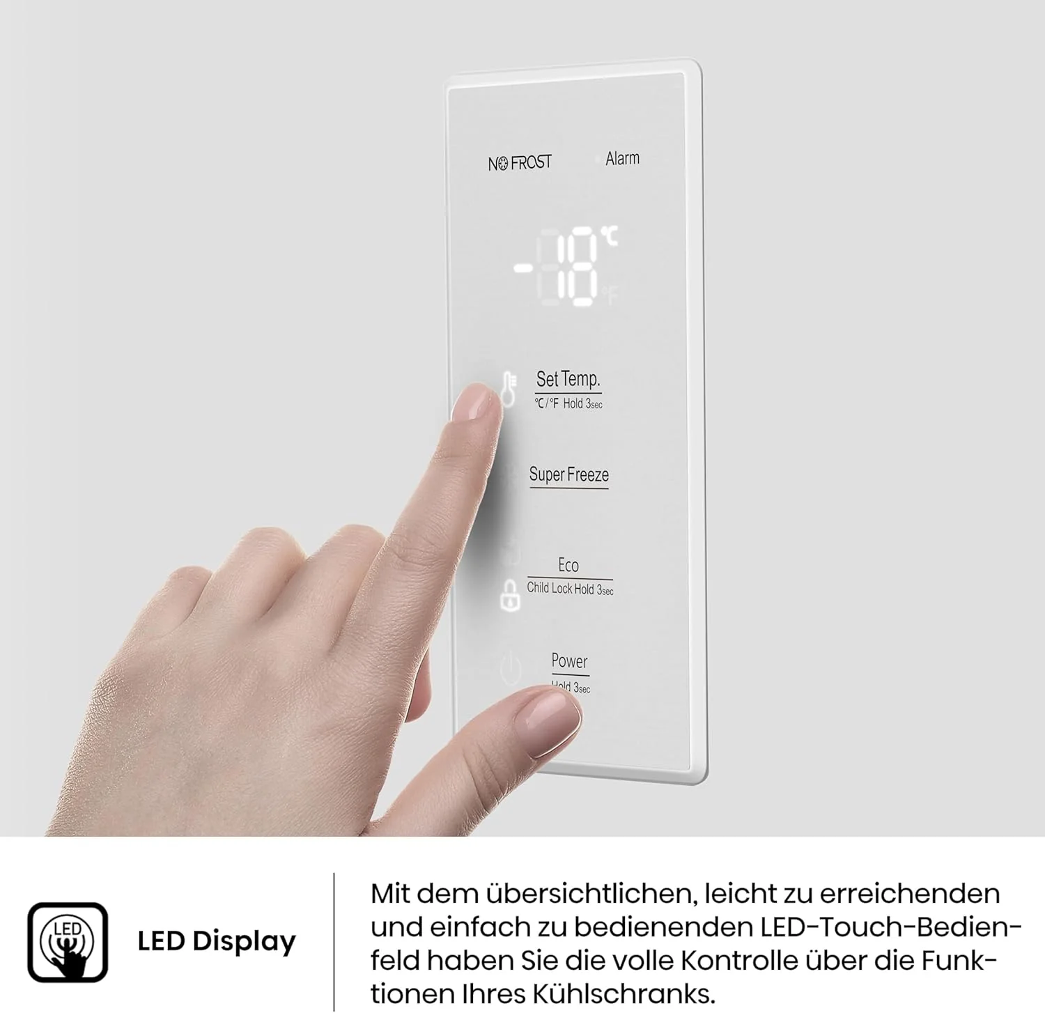 Hisense FV191N4AW2 Vriezer/ TotalNoFrost/ SuperFreeze/ Deuralarm/ Multiflow 360��/ BigBox/ 143,4 cm/ Vriesgedeelte 147 l/ 41 dB/ 205 kWh/Wit