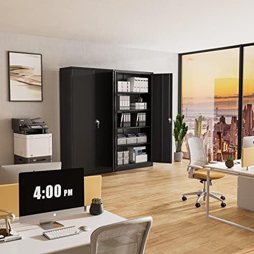Atripark Metal Storage Cabinet with Lock, 72