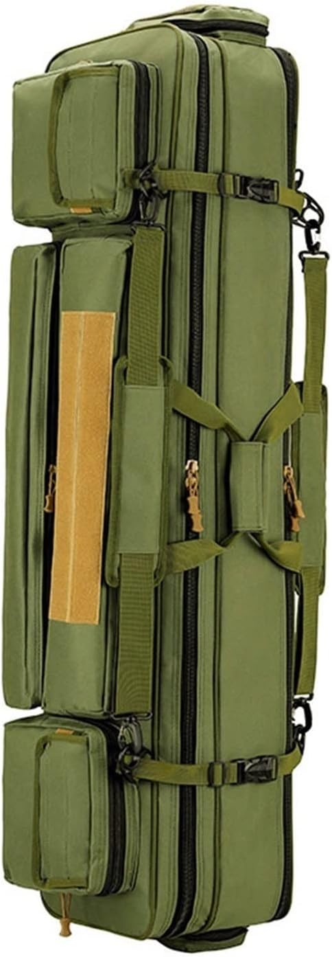 Aufbewahrungstasche für Angelgeräte 100/120 cm Tragbare Angelruten Taschen Träger 2 Schicht Angeln Pole Werkzeuge Lagerung Handtasche Hülle Angelausrüstung Angelzubehör Rutentaschen