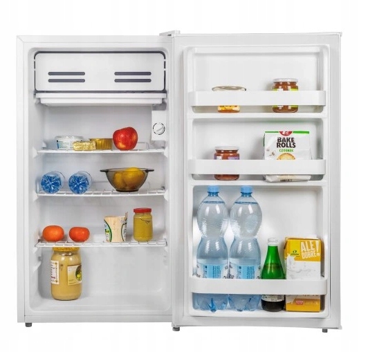 Dobra Mała Lodówka Hotelowa Biurowa Podblatowa 85cm Biała Pojemna Tania TTR