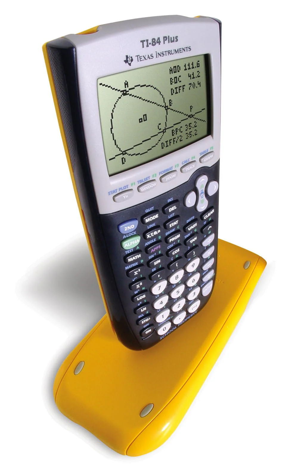 Texas Instruments TI-84 Plus School Property EZ SPOT Grafische Rekenmachine �C Enkelvoudig