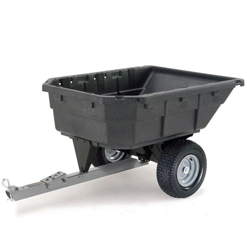 12.5 Cu. ft. 1000 lb. Capacity Poly Swivel Dump Cart