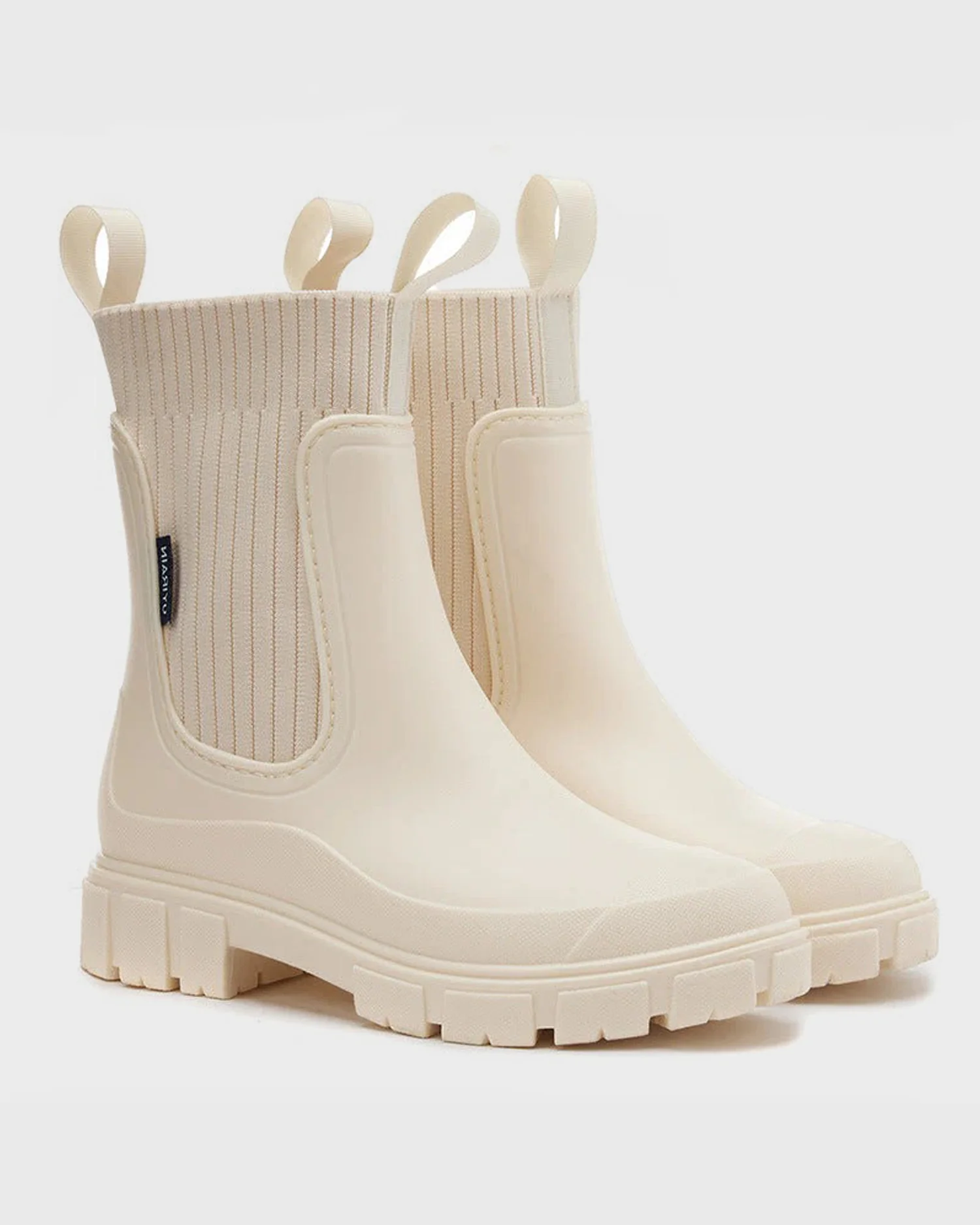 Wasserfeste Gummistiefel f��r Damen mit rutschfester Sohle