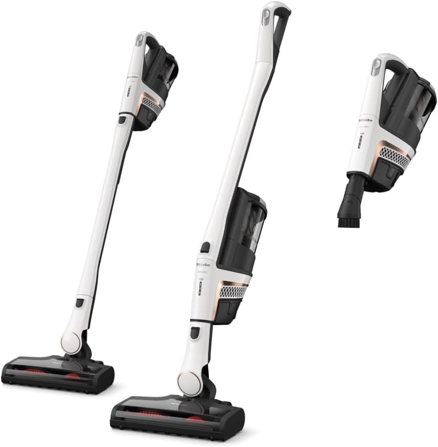 Miele Triflex HX2 3-in-1 Cordless Vacuum Cleaner with HEPA Filter, Multi-Floor Electrobrush, Lotus White
