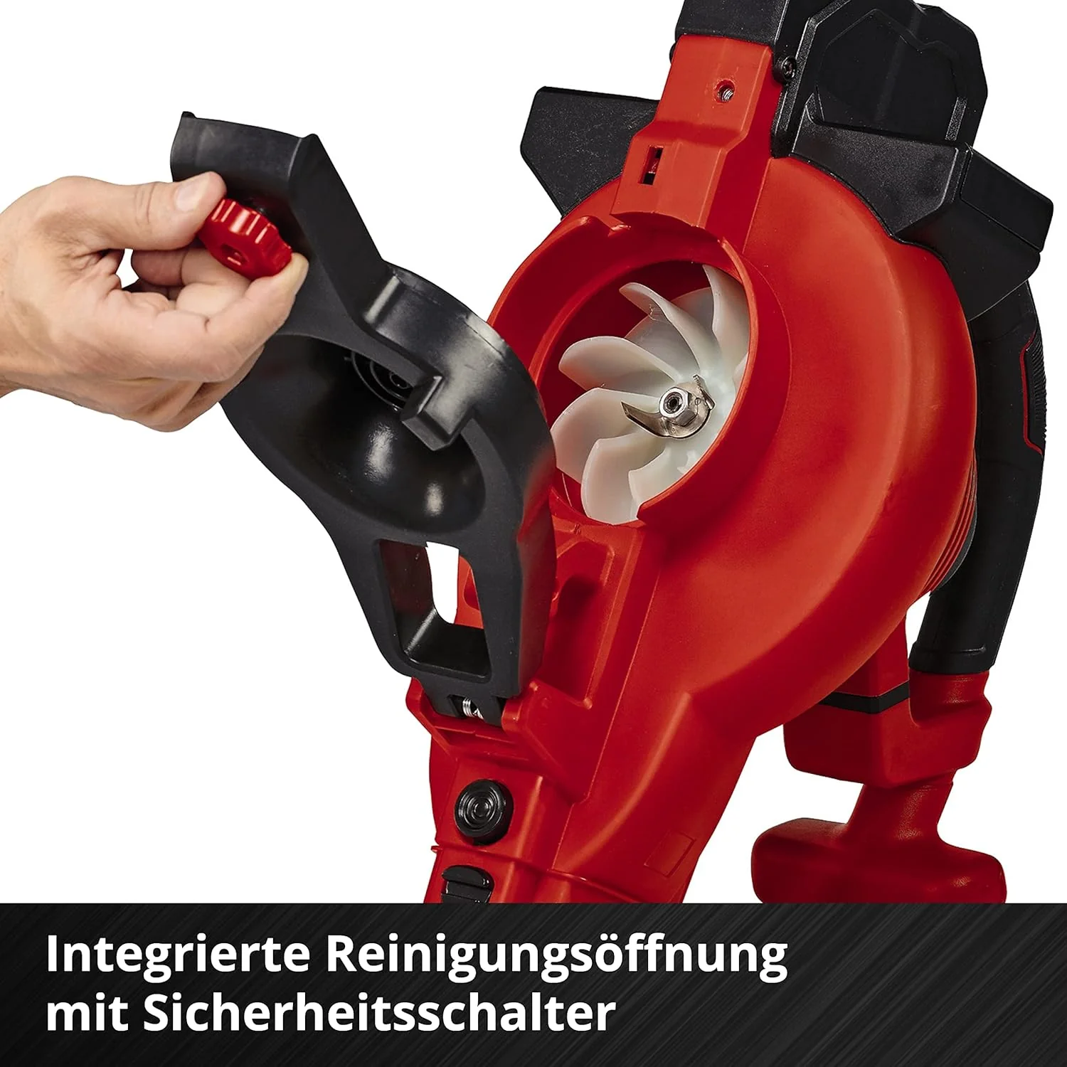 Einhell Accu-bladzuiger/-blazer GE-CL 36/230 Li E-Solo Power X-Change (Li-Ion, 18 volt, zuig-/blaasfunctie, turboschakelaar, incl. zuigbuis + blaasbuis, zonder accu en lader)