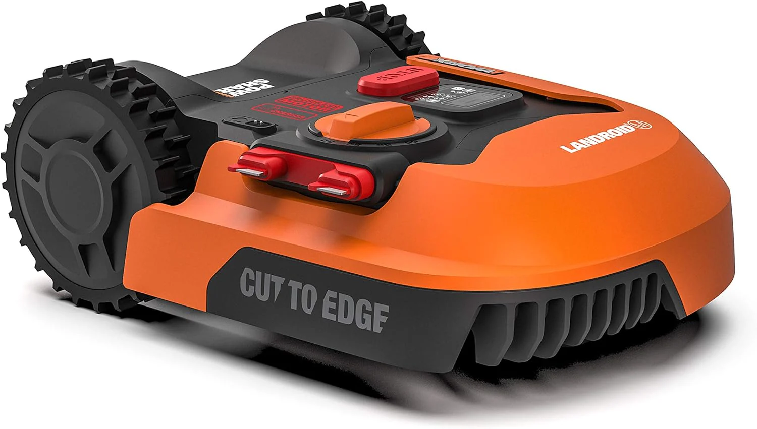 WORX Landroid M WR141E robotmaaier/accugrasmaaier voor kleine tuinen tot 500 m2/zelfrijdende grasmaaier voor een nette gazonsnit, veelkleurig