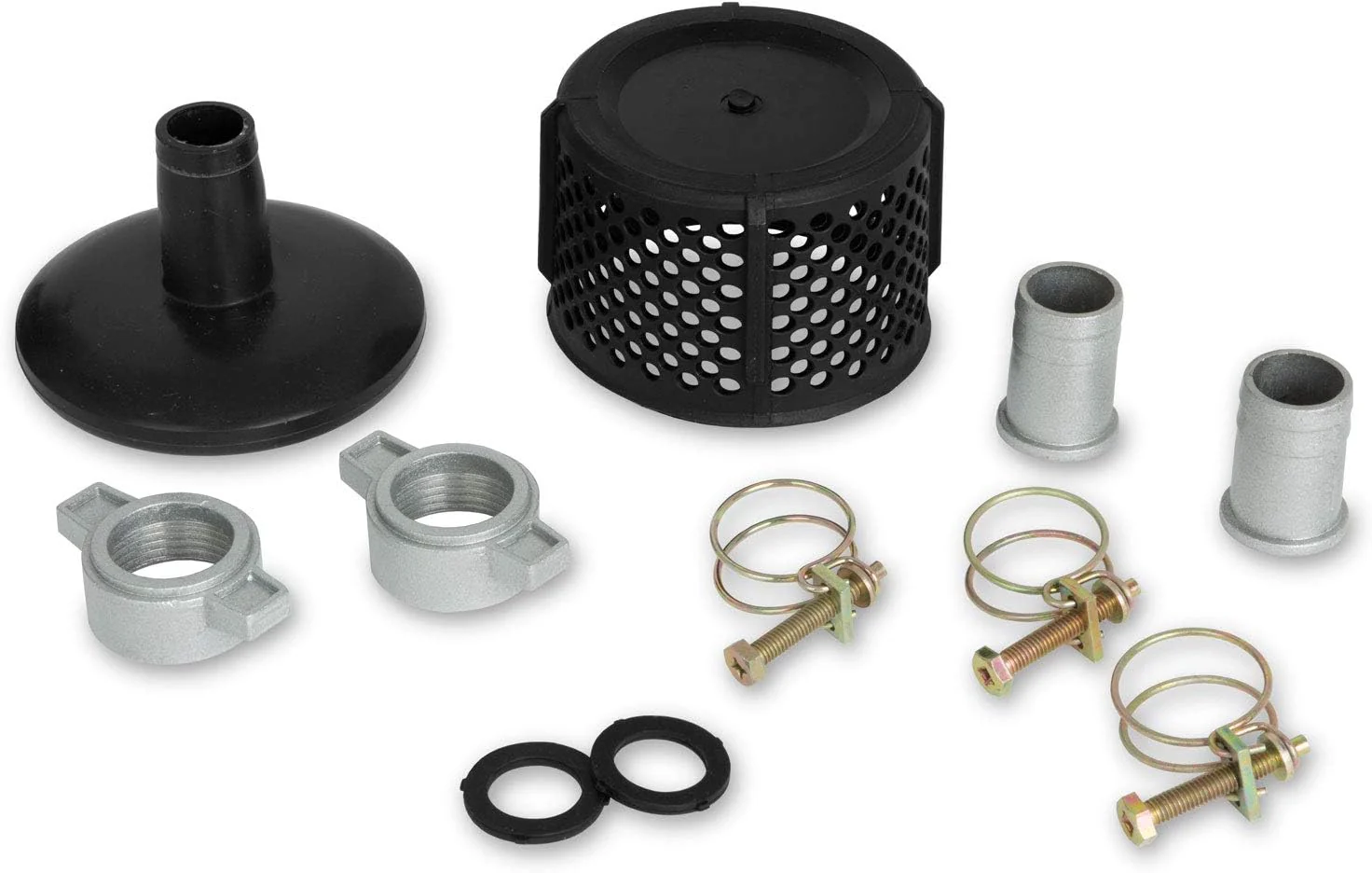 EBERTH 5,5 PK waterpomp met 30.000 l/u en 30 m opvoerhoogte, 2 inch aansluiting, tuin-/vuilwaterpomp met 4-taktmotor en 7 m aanzuighoogte, benzinepomp, trekstarter, metalen voet, handvat