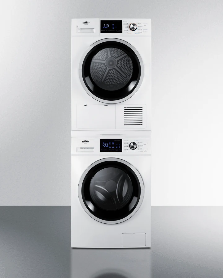 Summit 24" Washer/Heat Pump Dryer Combination 15 Dry Settings